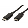 PremiumCord USB-C kábel (USB 3.1 generation 2, 3A, 10Gbit/s) čierny, 1m ku31cg1bk