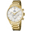 Klasické zlaté pánske hodinky FESTINA 20633/1 TIMELESS CHRONOGRAPH