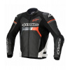 Bunda GP FORCE, ALPINESTARS (čierna/biela/červená fluo) 2023 Velikost: 54