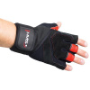 FITNESS RUKAVICE ČERVENÉ RST01 HMS VEL. M M
