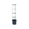Kvetináč Prosperplast TOMATO GROWER na pestovanie paradajok 29,5 cm antracit