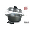 Hrnec s poklicí BLACKPLUS Induction 20 cm - RISOLI (Vysoký Hrnec s poklicí BLACKPLUS Induction 20 cm - RISOLI)