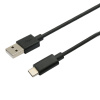 Kabel C-TECH USB 2.0 AM na Type-C kabel (AM/CM), 1m, černý (CB-USB2C-10B)