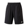 Krátke tenisové šortky yonex čierne veľkosť l (YONEX YM0004EX Black Men's Shorts - L)