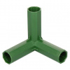 Merco Pipe Buckle Corner spojka pre záhradné tyče 16mm