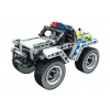 Stavebnica policajné auto 16 cm