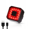 ZADNÉ LED SVETLO NA BICYKEL, USB OSVETLENIE NA BICYKEL