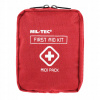 Turistická lekárnička prvej pomoci Mil-Tec First Aid Kit MIDI červená