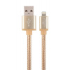 Gembird CCB-mUSB2B-AMLM-6-G USB to 8-pin, 1,8m, zlatý