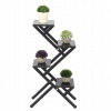 Stojan na kvety - KOVOVÝ RUČNÍK RACK LOFT FLOWER RACK 82CM (Stojan na kvety - KOVOVÝ RUČNÍK RACK LOFT FLOWER RACK 82CM)