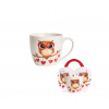 OWL Hrnček 460ml+papierový košík