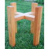 Stojan na kvety - Kvetina Stojan na kvety Color Oak 40 / 30cm (Stojan na kvety - Kvetina Stojan na kvety Color Oak 40 / 30cm)