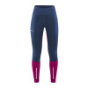 Craft ADV Essence Wind Tights větruodolné kalhoty dámské Barva: modrá s růžovou, Velikost: XXL