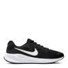 Nike Revolution 7 Men's Road Running Shoes Black/White 7.5 (42)
