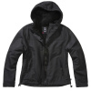 Bunda Brandit Ladies Windbreaker Frontzip - čierna, 3XL
