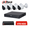 DAHUA IP 4 KAMEROVÝ SET 4MPX BULLET 4TB