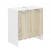 Casarredo Skříňka pod umyvadlo 2-dvéřová BRANDI bílá/ dub sonoma