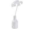 Seletti Prenosná stolová lampa LEAF #1 33 cm, biela, živica