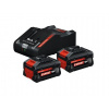 Bosch - Súprava 16A nabíjačky EXAL 18V-160 a 2x aku EXBA 18V-80 Li-Ion 8,0 Ah 1600A0373T