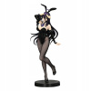 Socha Overlord BiCute Bunnies z PVC, Albedo, čierna farba, ver. 30 cm