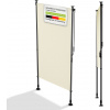 Juskys Vertikálna markíza Juskys Barbados 100 x 310 cm – ochrana pČervená slnkom, ochrana pČervená zrakmi, výsuvná – béžová