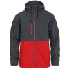pánska bunda HORSEFEATHERS CLOSTER II JACKET Phantom/Lava Red L + doprava zdarma