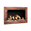 Závesný biokrb BIO FLAME 65 x 40 x 12 cm, hnedý