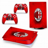 Nálepky Nálepka Koža na PlayStation 5 a Pady – Motív AC MILAN