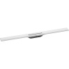 HANSGROHE RainDrain Flex vrchná sada sprchového žľabu 100 cm, skracovateľná, pre inštaláciu ku stene, matná biela, 56053700