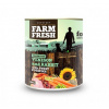 FARM FRESH VENISON AND RABBIT 24x800g +15 DNŮ NAVÍC NA VRÁZENÍ ZBOŽÍ ZDARMA