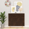 Samolepiace tapety na nábytok 2 ks, tmavý dub 500x90 cm, PVC-ForU-3059648