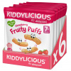 Kiddylicious Ovocné chrumkyJahoda 6 x 10 g