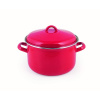 Banquet Hrnec smaltovaný MILTON Red 20 cm, 3,4 l, s poklicí