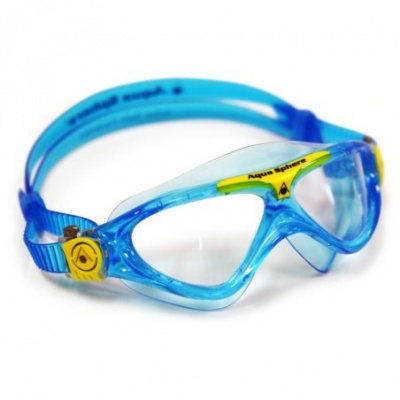 Plavecké okuliare VISTA JUNIOR Aquasphere, Aquasphere čirý zorník-aqua/žlutá