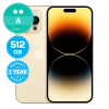 Apple iPhone 14 Pro Max Gold 512GB A Repasovaný