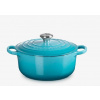 Le Creuset Signature - Pekáč kruhový s pokrievkou, objem 2,4 litra, caraibes 21177201702430
