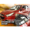 Plexi, ofuky Hyundai ix35 5D 2010 =>, přední + zadní