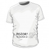 POZOR! Tu rastiem ja - unisex bavlnené tričko s potlačou bc-b04 sky-blue