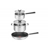 Súprava riadu Tefal Opti'Space - 5 kusov, nerezová oceľ Tefal