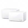 WiFi router TP-Link Mercusys Halo H90X(2-pack) WiFi 6, AX6000, 1x 2,5GLAN, 2x GLAN