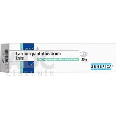GENERICA Calcium pantothenicum krém 1x30 g, 8588003769749