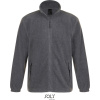 SOL's Collection Mikina North na zip, fleecová COT25550007703-grey melang L Melír šedá
