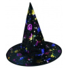 Klobúk čarodejnice - čarodejník s potlačou dospelý - Halloween
