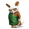 CUKROVÁ TLAČ jedlý obrázok na tortu Cukrová hmota Kung Fu Panda Shifu #2 + MENO
