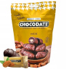 DATLE plnené mandľami v čokoláde 90 G Datľové pralinky