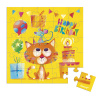 Janod Blahoželanie k narodeninám s puzzle - Mačka
