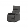 AUTRONIC Polohovacie kreslo, elektrické káblové ovládanie, šedá, látka, TV-5482 GREY2
