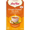 Yogi Tea Ginger Orange with Vanilla, porciovaný čaj, 17 vreciek