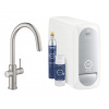 Grohe Blue Home - Drezová batéria Connected, s chladiacim zariadením a filtráciou, supersteel 31541DC0