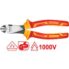 TOTAL Elektrikářské kleště štípací boční, heavy duty, 180 mm, industrial THTIP2571